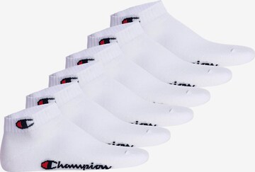 Chaussettes de sport Champion Authentic Athletic Apparel en blanc : devant
