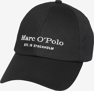 Casquette Marc O'Polo en noir : devant