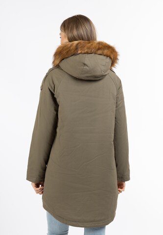 DreiMaster Vintage Winterparka in Grün