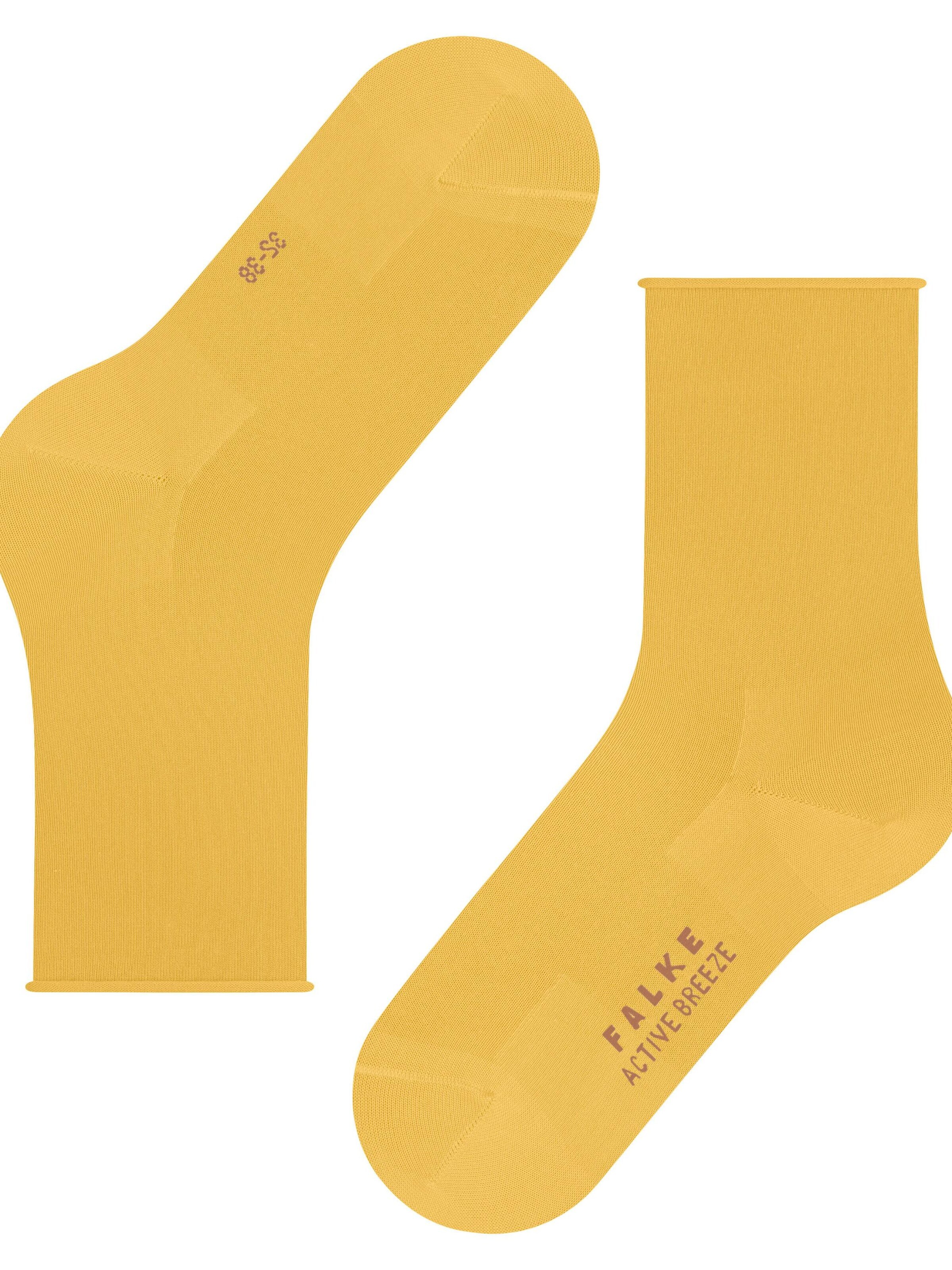FALKE Socken 'Active Breeze'‌ in Gelb: Vorderseite