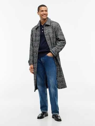 TOMMY HILFIGER Between-seasons coat 'New York' in Grey