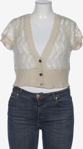 Kaffe Sweater & Cardigan in L in White: front