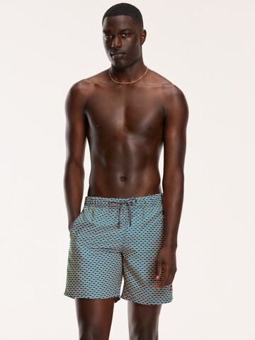 Shorts de bain Shiwi en bleu : devant