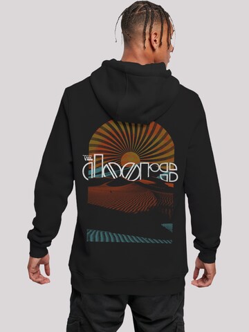 F4NT4STIC Sweatshirt 'The Doors Music Band Desert Daybreak' in Black: front