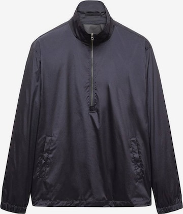 MANGO MAN Performance Jacket 'Drift' in Blue: front