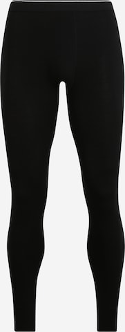 SCHIESSER Long Johns in Black: front