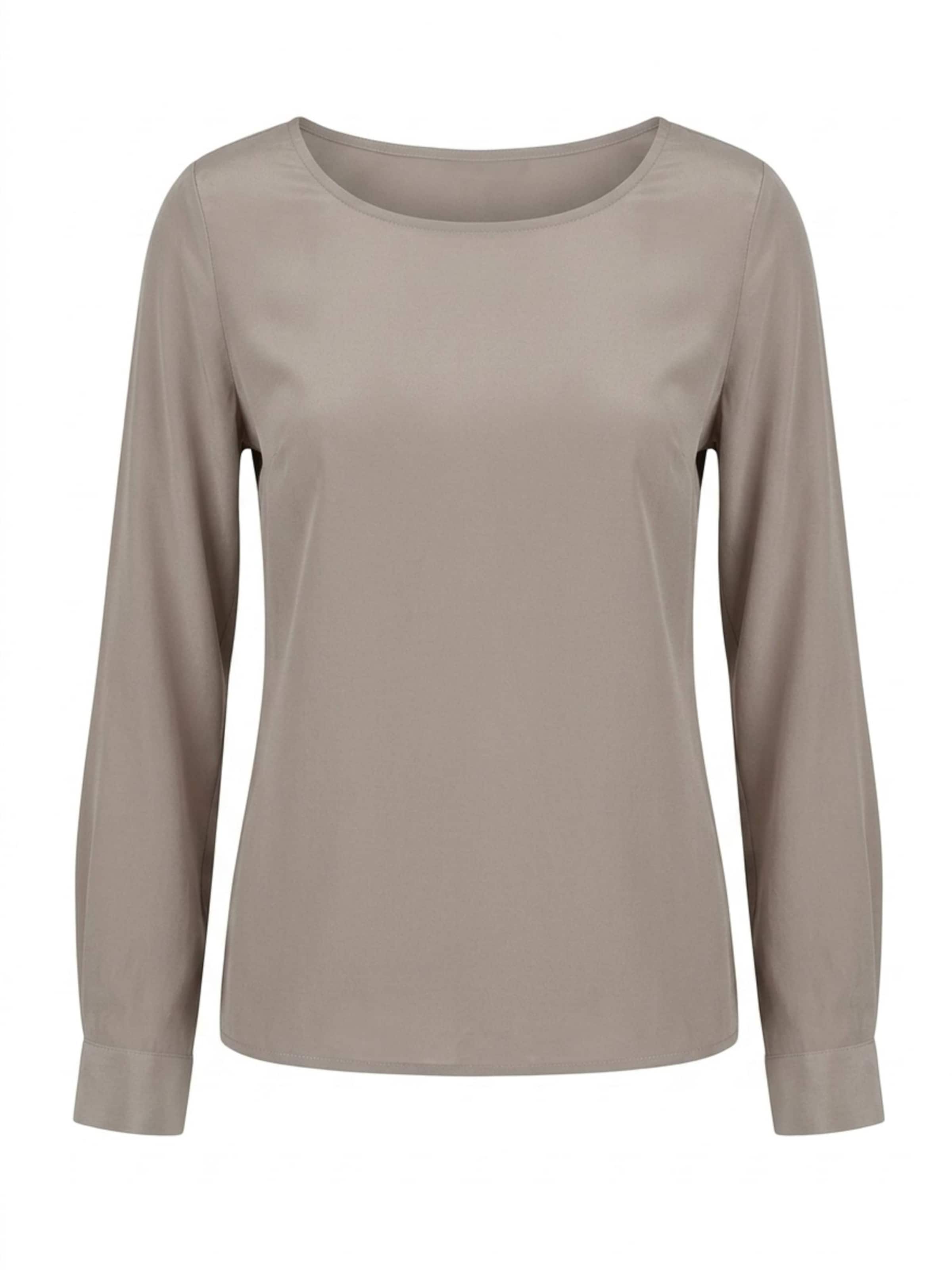 Posh Gear - Blusa 'Seidenbluse Rotondoseta' en gris: frente