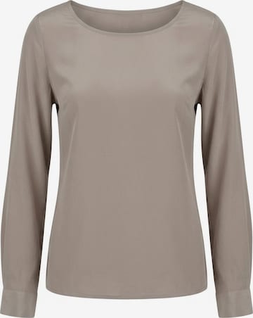 Posh Gear - Blusa 'Seidenbluse Rotondoseta' en gris: frente