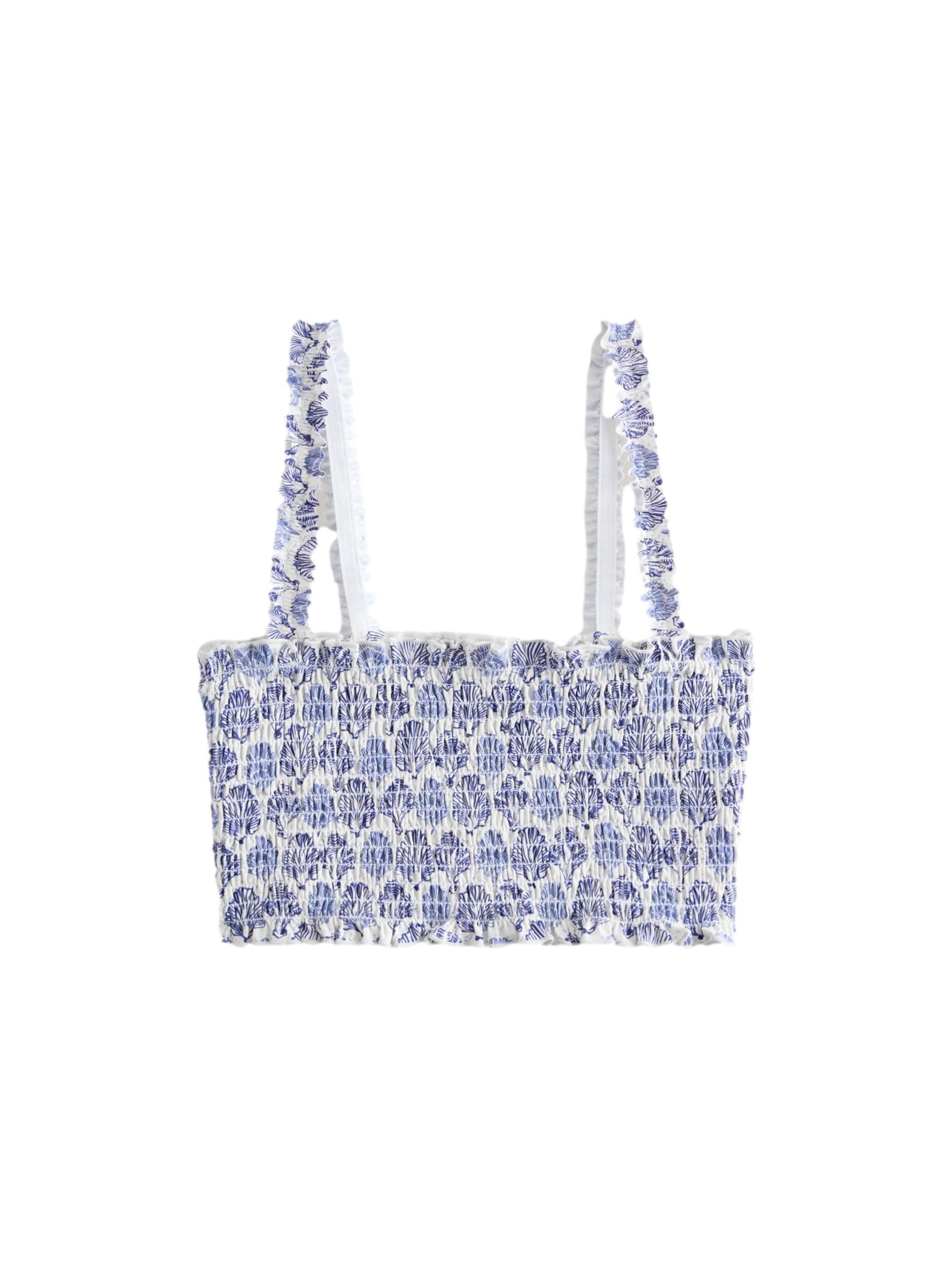 Next Bandeau Bikini felső - fehér: elől