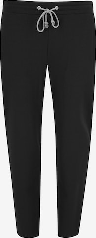 Effilé Pantalon HAJO en noir : devant