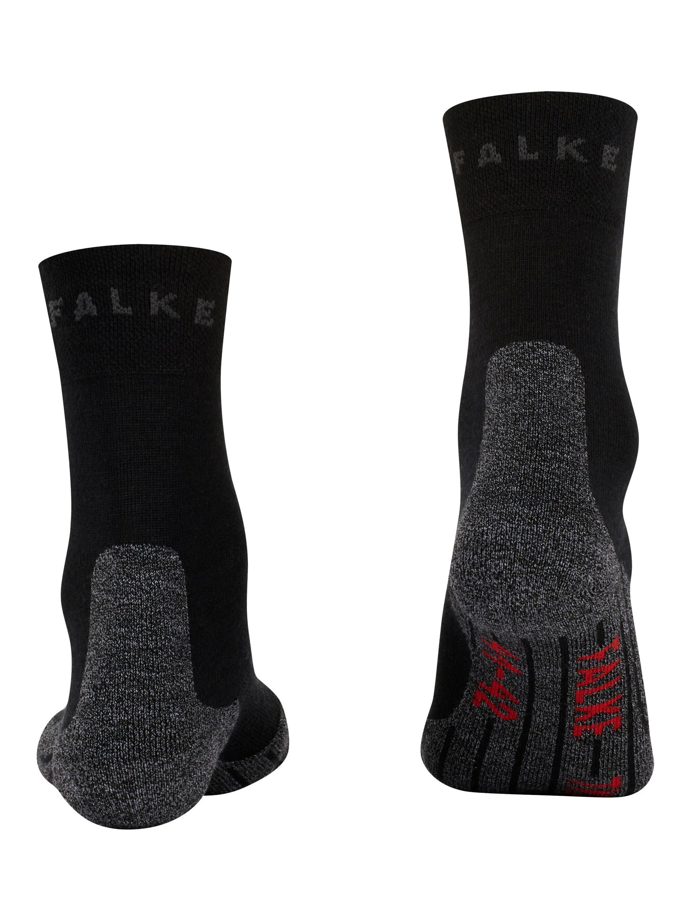 FALKE Sportsocken 'TK2 Explore Sensitive'‌‌‌‌‌‌ in Schwarz