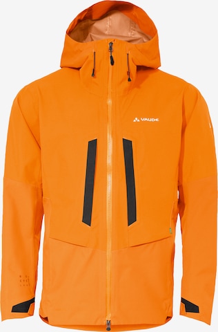 VAUDE Outdoorjacke 'Monviso' in Orange: Vorderseite