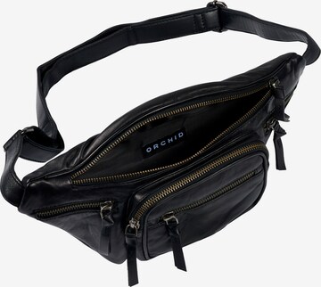 Orchid Fanny Pack 'Ivy' in Black