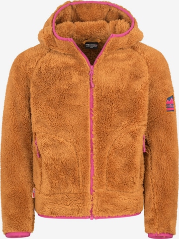 TROLLKIDS Fleecejacke in Braun: Vorderseite