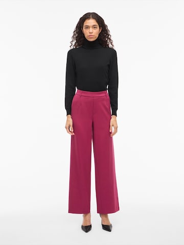 VILA Широкий Штаны 'VIVARONE' в Красный