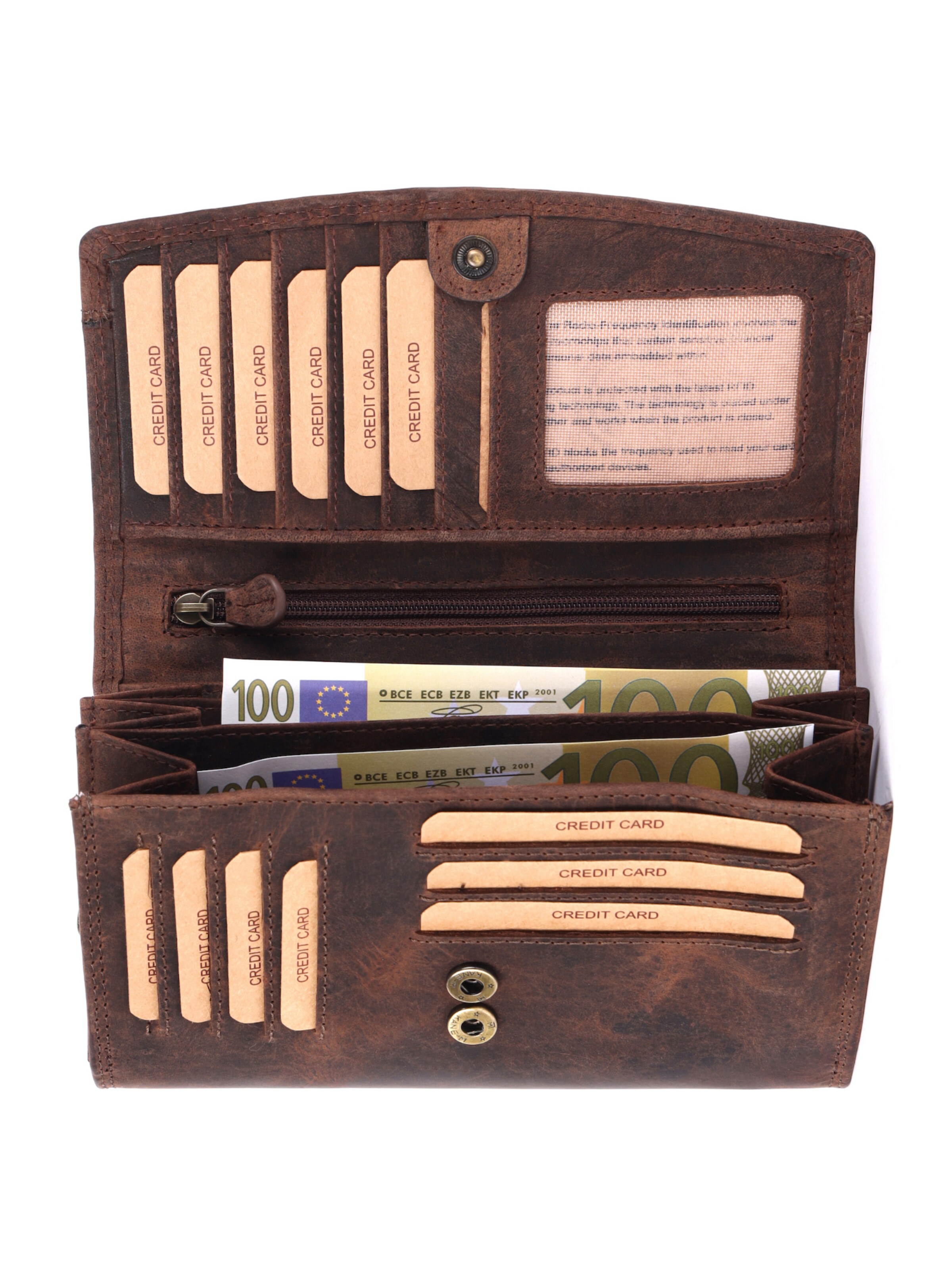 Benthill Wallet in Brown