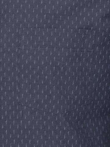 By Diess Collection Rovný strih Košeľa 'Dies-254' - Modrá