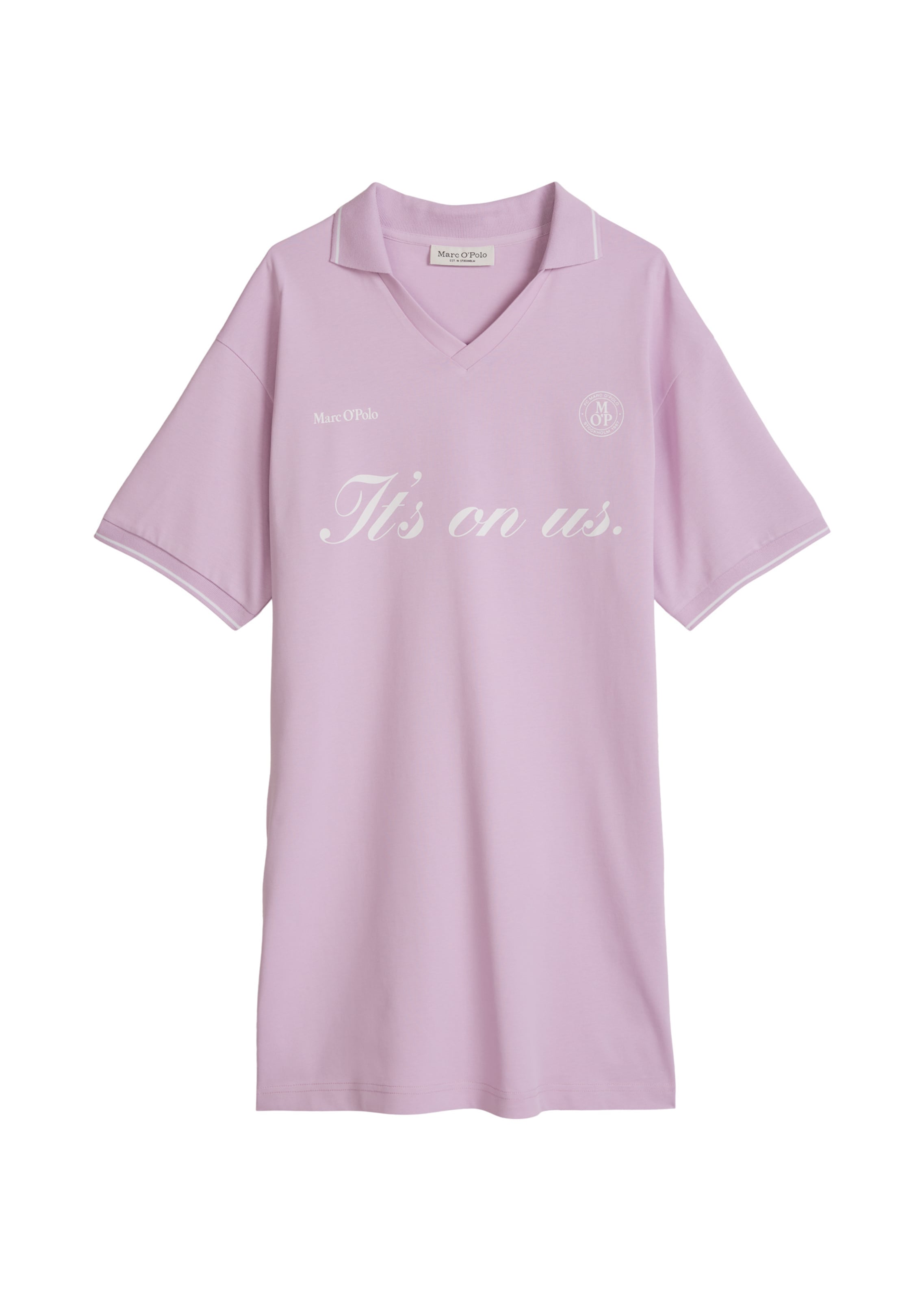 Marc O'Polo Jurk in Lila: voorkant