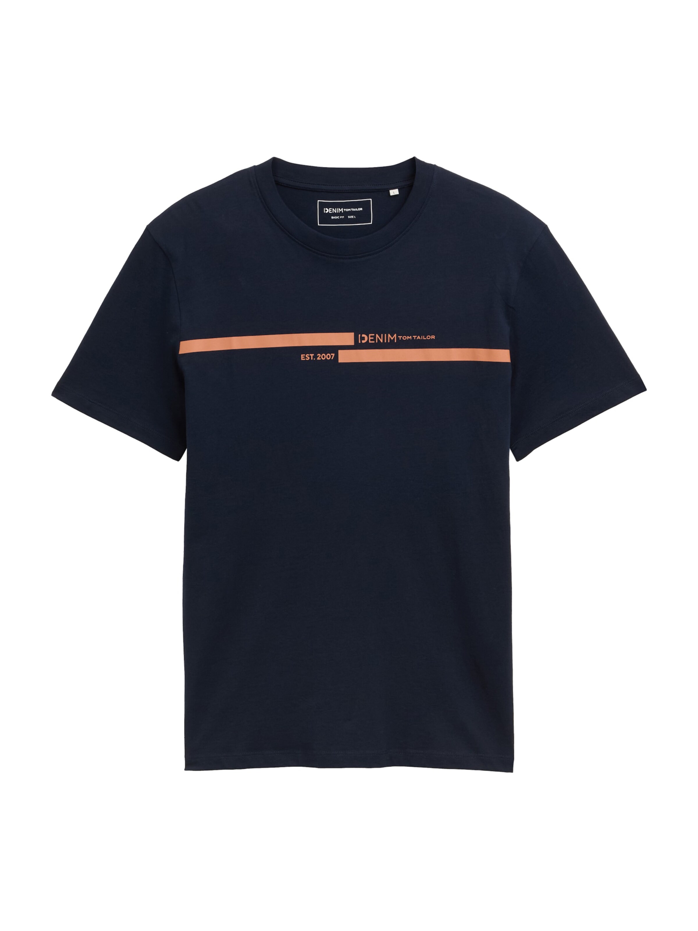 TOM TAILOR DENIM Shirt in Blue: front