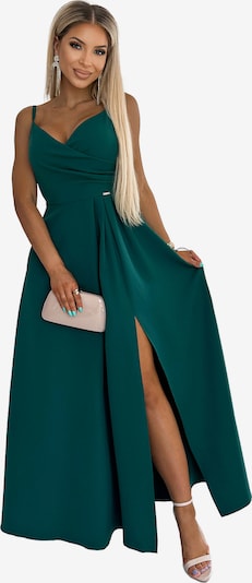 Numoco Abendkleid 'Maxikleid Chiara' in grün, Produktansicht