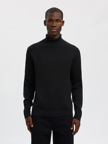 SELECTED Sweater 'SLHDANE' in Black: front