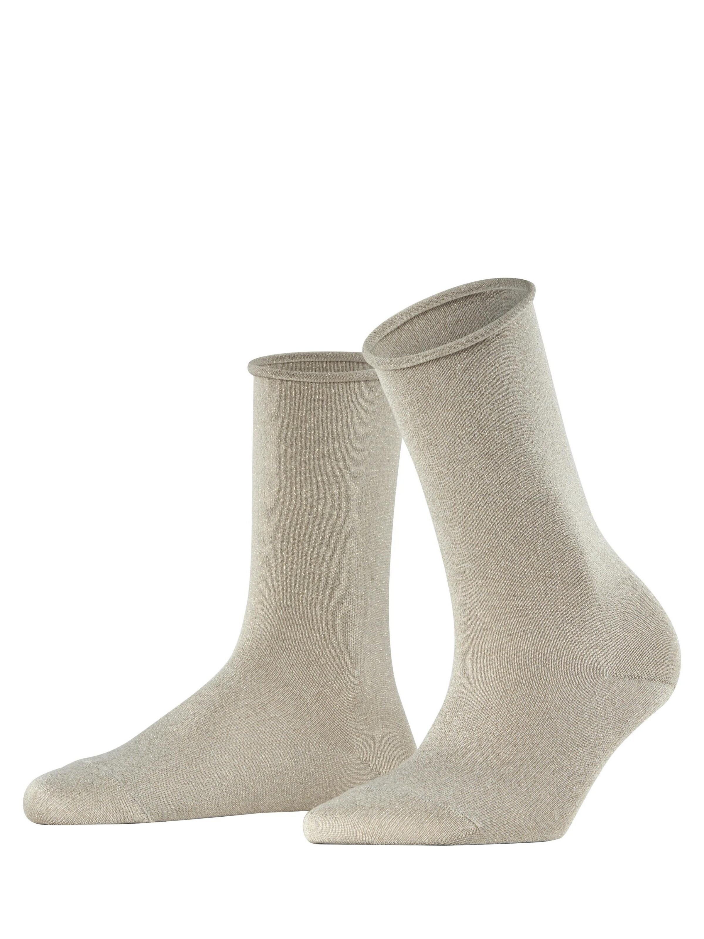 FALKE Socken 'Shiny'‌‌‌‌‌‌‌ in Silber: Vorderseite