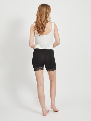 VILA Skinny Broek in Zwart