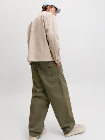 Barrel Pantaloni 'JPSTEvan' di JACK & JONES in verde
