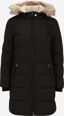 Cappotto invernale di Lauren Ralph Lauren Petite in nero: frontale