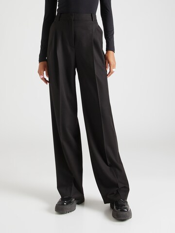 HUGO Regular Pantalon 'Havira' in Zwart: voorkant