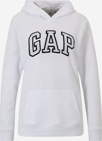 Gap Tall Sweatshirt in Weiß: predná strana