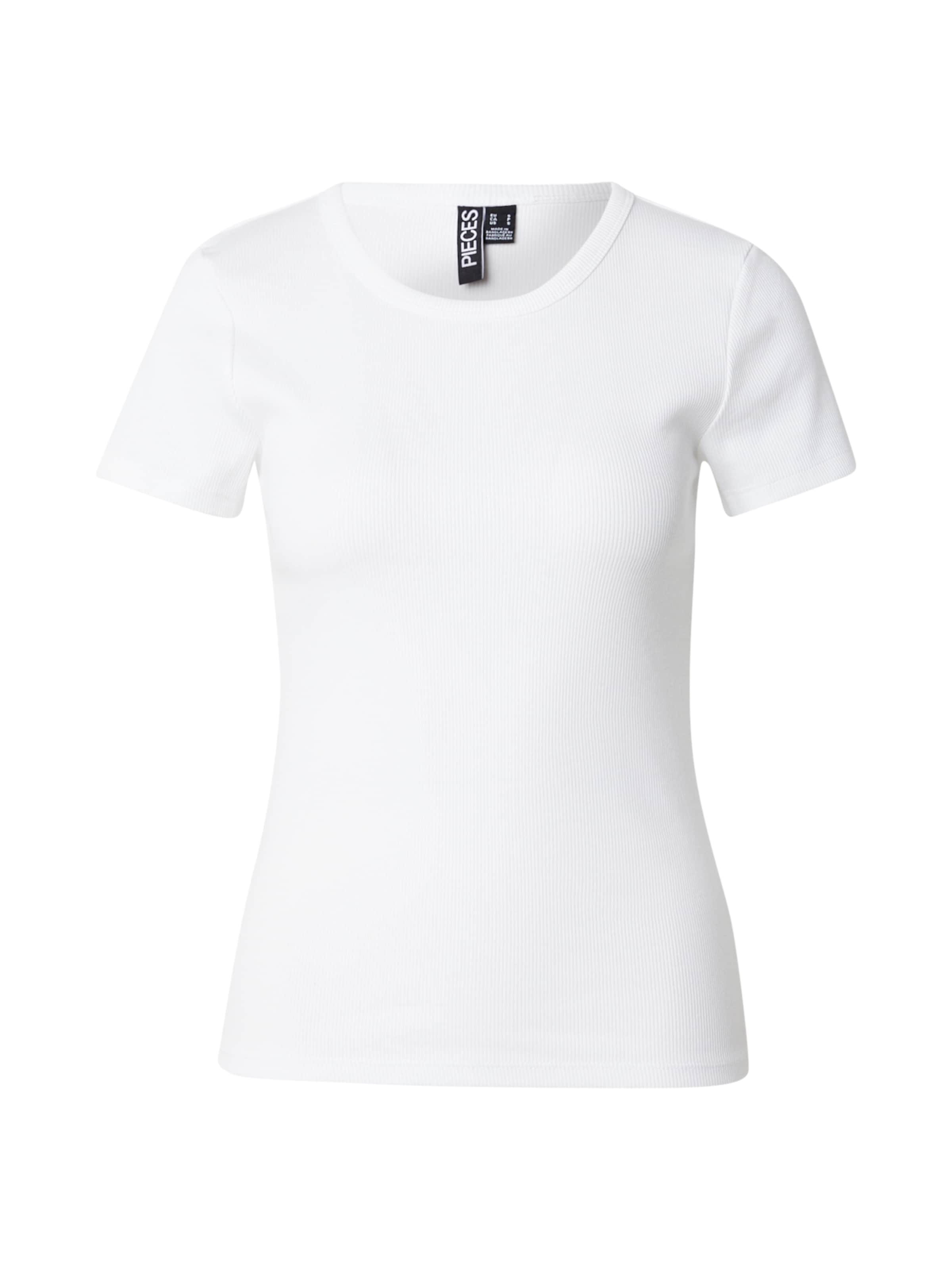 PIECES Shirt 'PCMay' in White: front