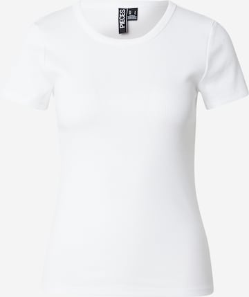 PIECES T-Shirt 'PCMay' in Weiß: Vorderseite
