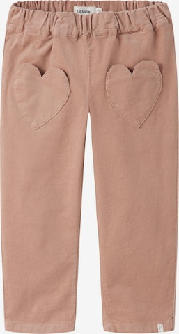 Lil'Atelier Regular Broek in Bruin: voorkant