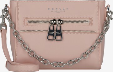 REPLAY Crossbody Bag in Pink: front