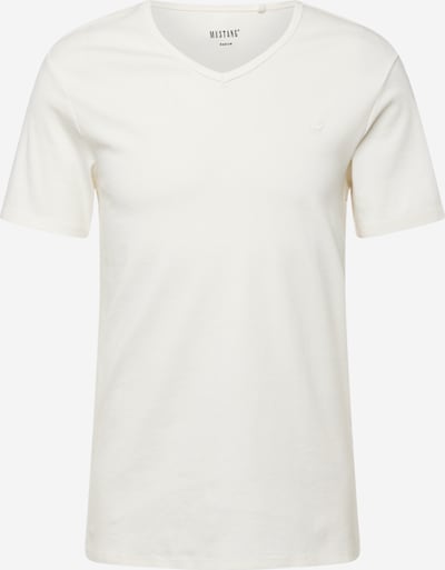 MUSTANG T-Shirt 'Amado' en crème, Vue avec produit