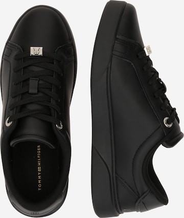 TOMMY HILFIGER Sneaker 'GOLDEN COURT' in Schwarz