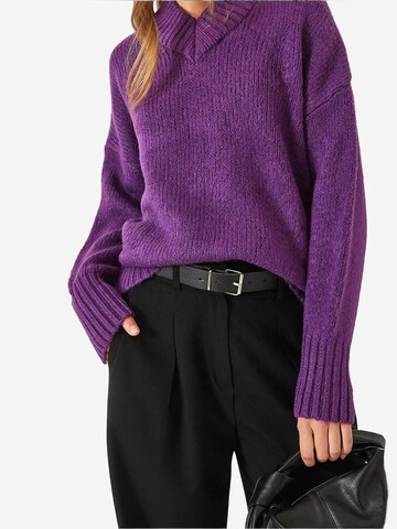 Bianco Lucci - Pullover em roxo