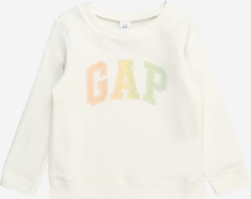 GAP Sweatshirt i vit: framsida