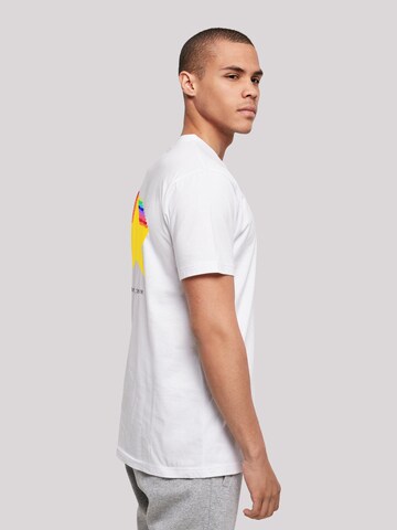 F4NT4STIC Shirt 'Happy People Only' in White