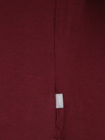 T-Shirt s.Oliver en rouge
