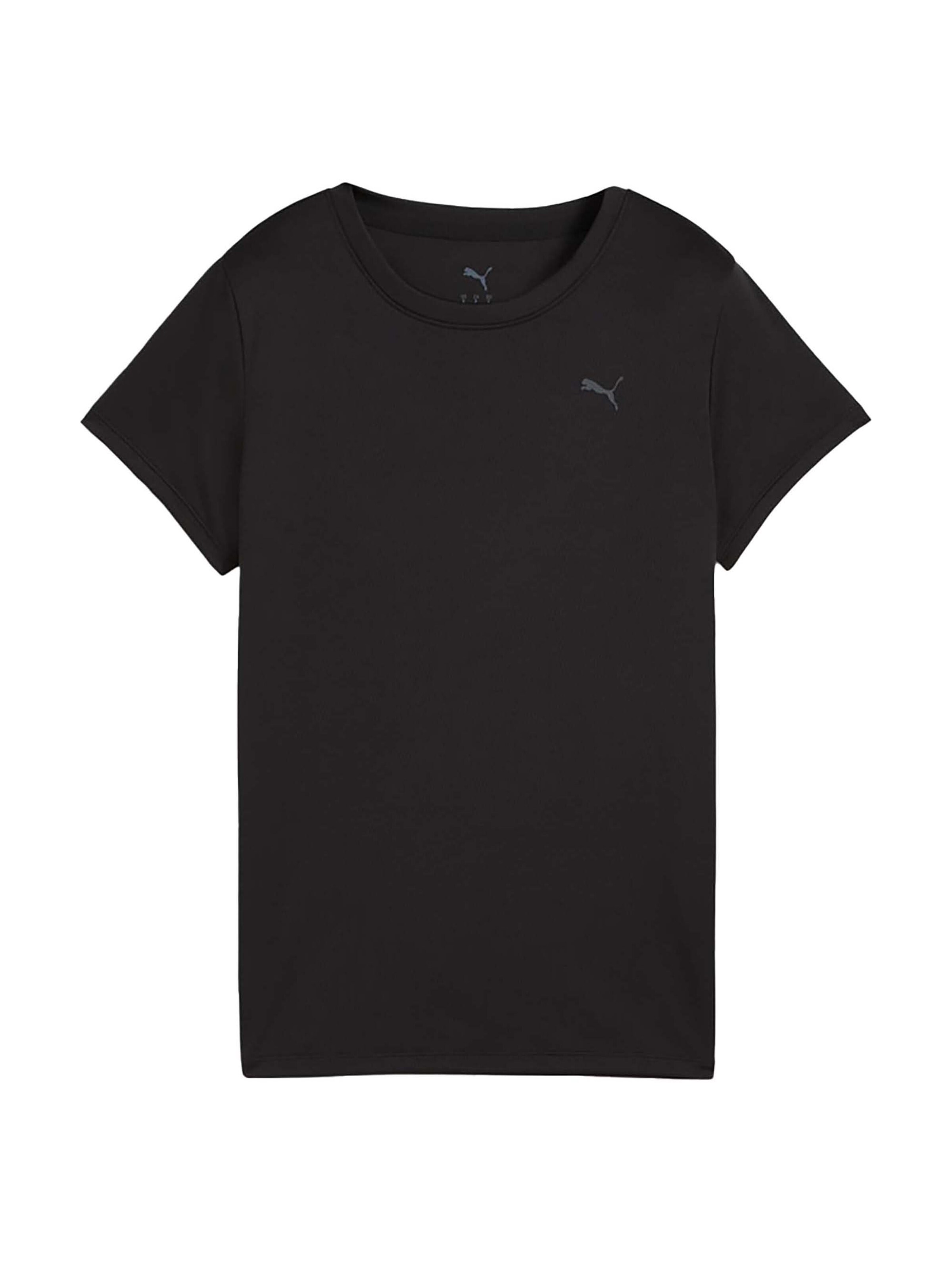 T-shirt fonctionnel PUMA en noir : devant