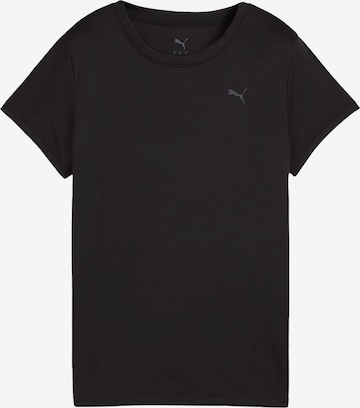 T-shirt fonctionnel PUMA en noir : devant