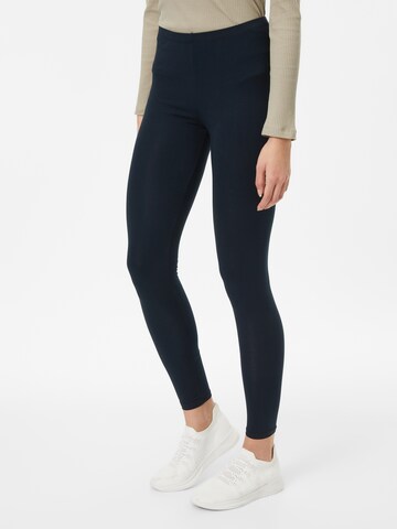 Skinny Leggings de la Thought pe albastru: față