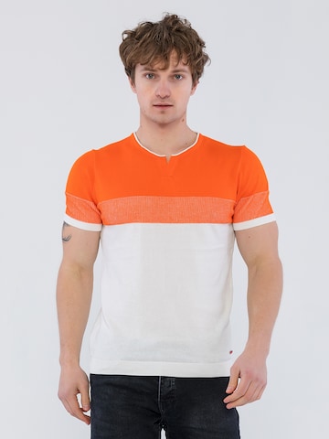 Felix Hardy Shirt 'Jaydin' in Wit: voorkant