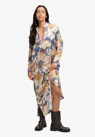 Superdry & Co Blousejurk in Beige: voorkant