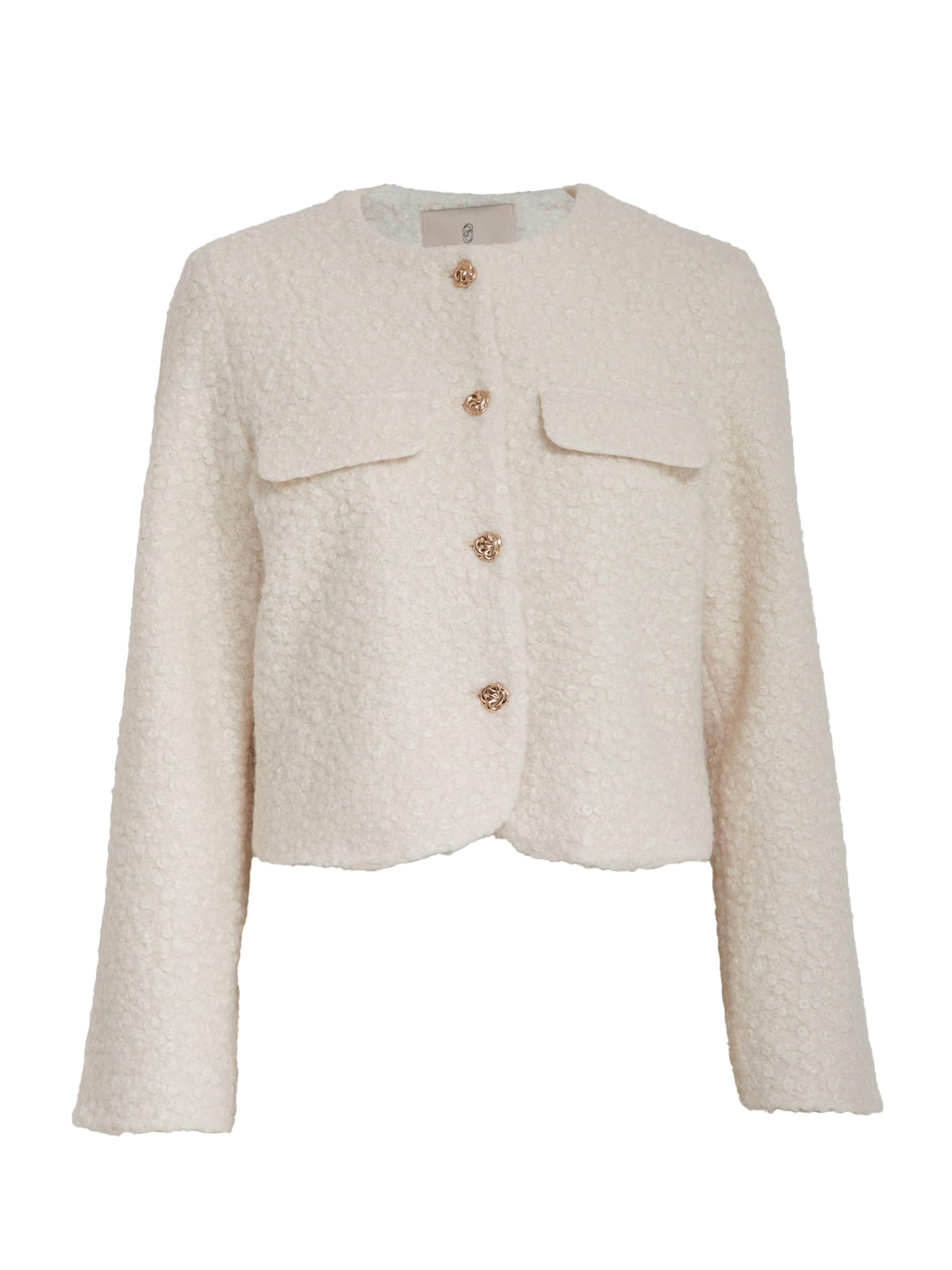 Veste mi-saison 'Lativa' Peppercorn en blanc : devant