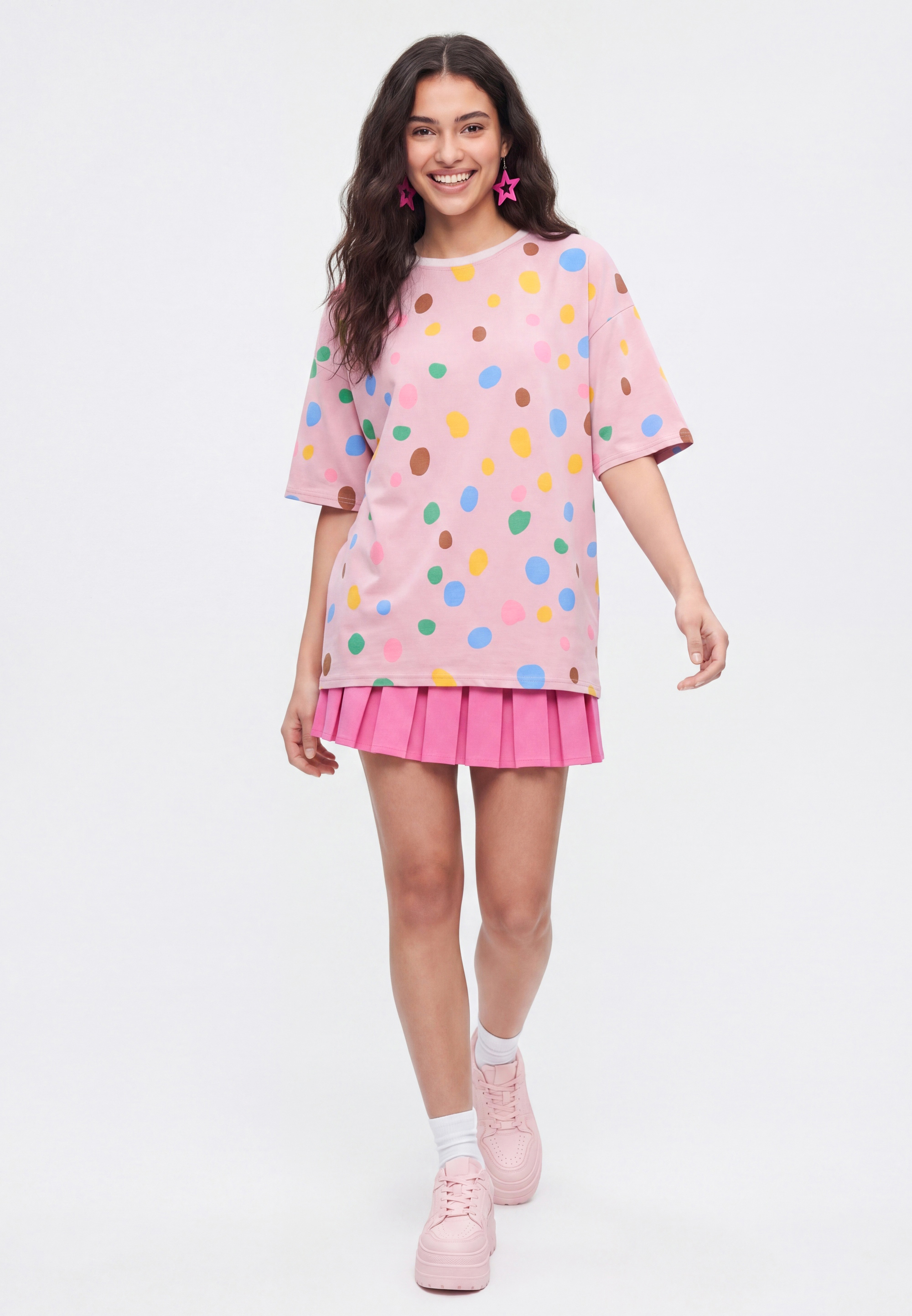 T-shirt 'Pop' MYMO en rose