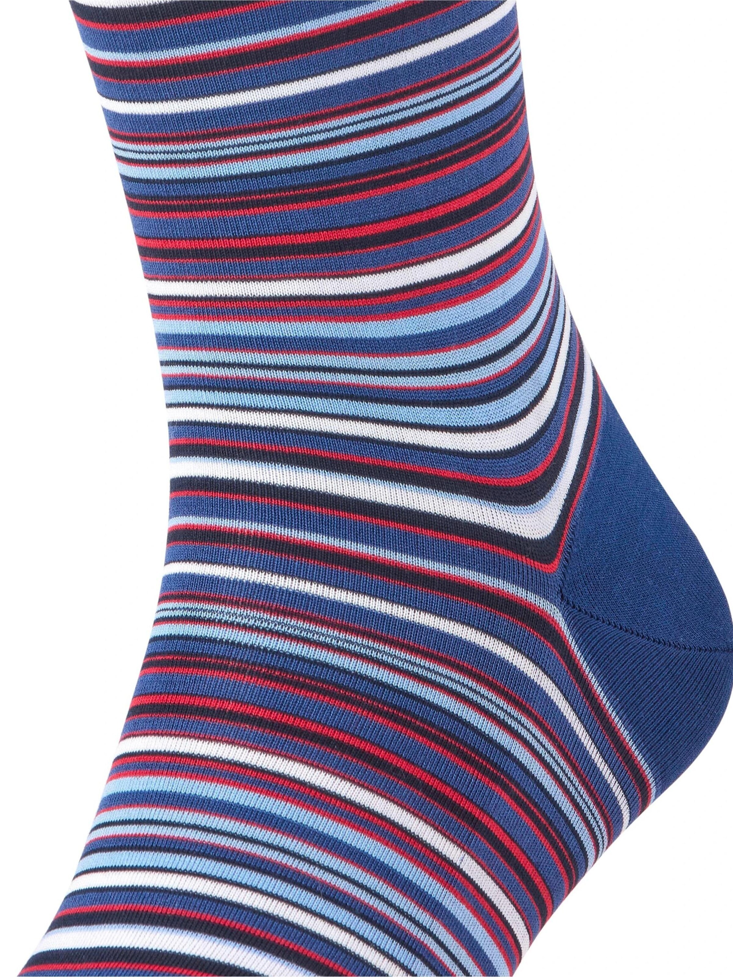 FALKE Knee High Socks 'Microblock' in Blue