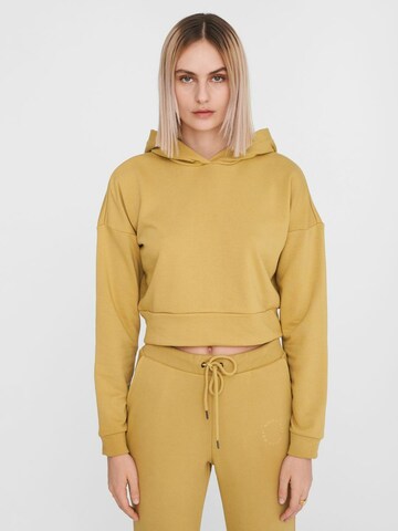 Noisy maySweater majica 'Lupa' - žuta boja: prednji dio